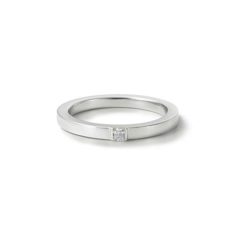 【お取り寄せ注文可能】Square Dia Ring(SILVER925)