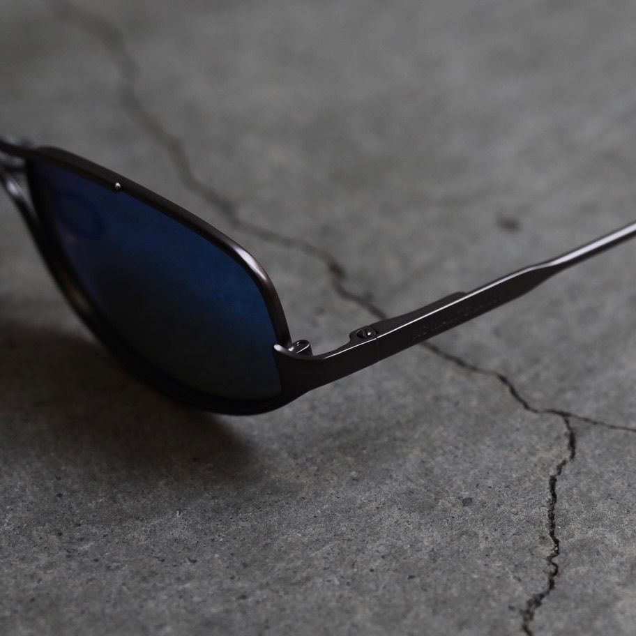 NO MAINTENANCE - 【残り一点】Blue Wire Frame Sunglasses
