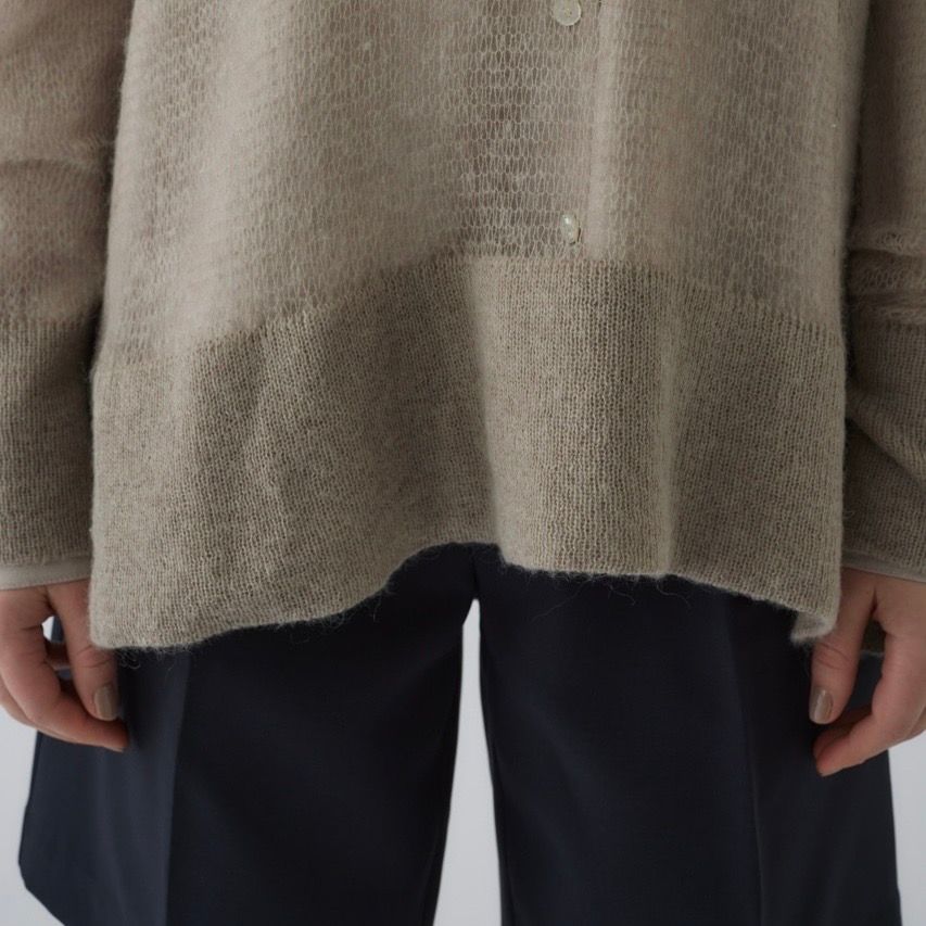 RIM.ARK | Low gauge mohair mix knit (KNITWEAR ) |RIM.ARK