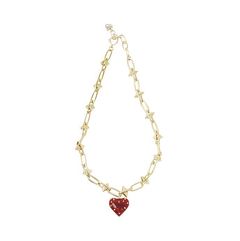【残り一点】Spiky Heart Necklace(GOLD)