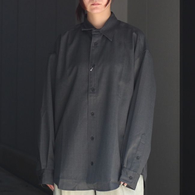 【残り一点】Wool Poly Standard Shirt