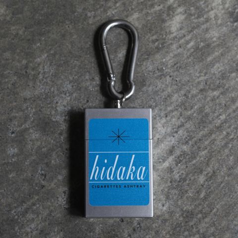 【残りわずか】Portable Ash Tray_HI-LITE(BLUE)