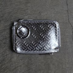 【残り一点】Embossed W ZIP Card Case