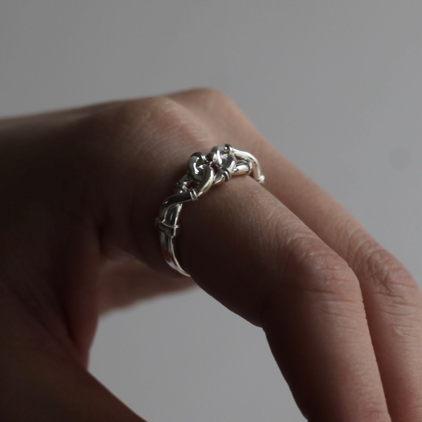 【残り一点】Vintage Knot Ring LARGE