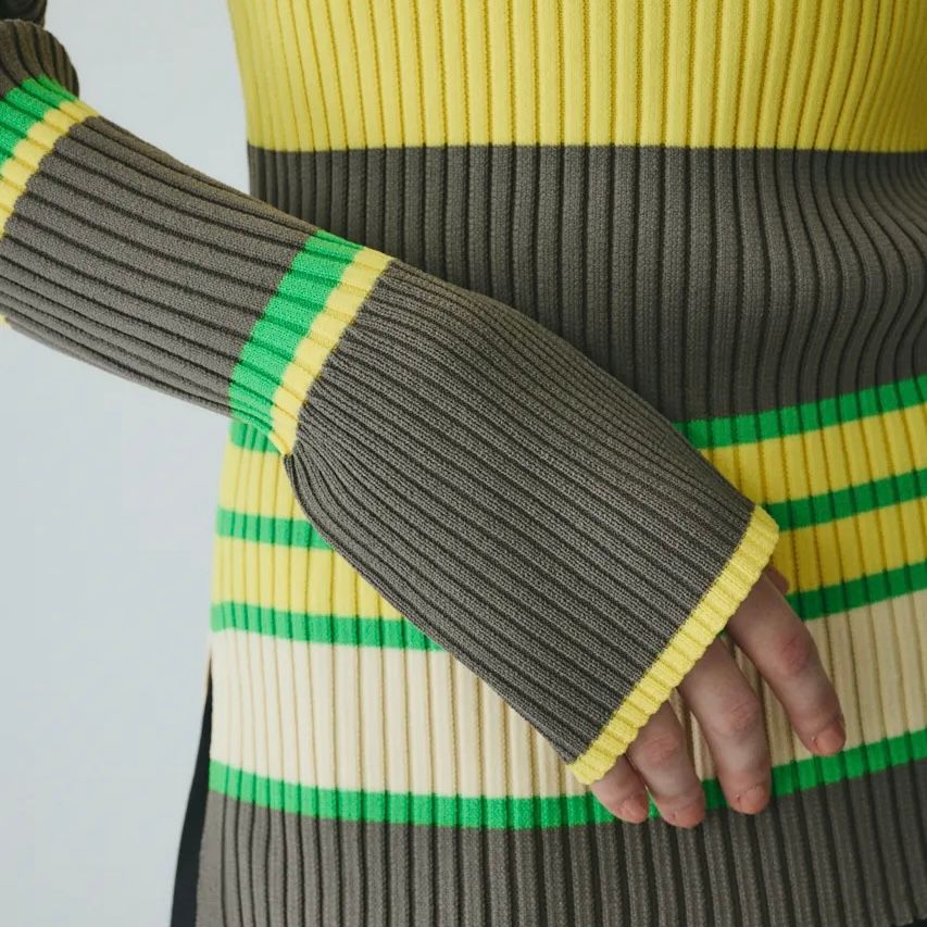 【残り一点】Randam Border Knit Tops