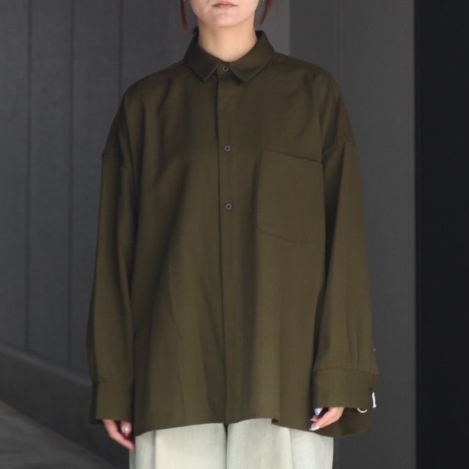 【残り一点】よそいきワイドBOXシャツ