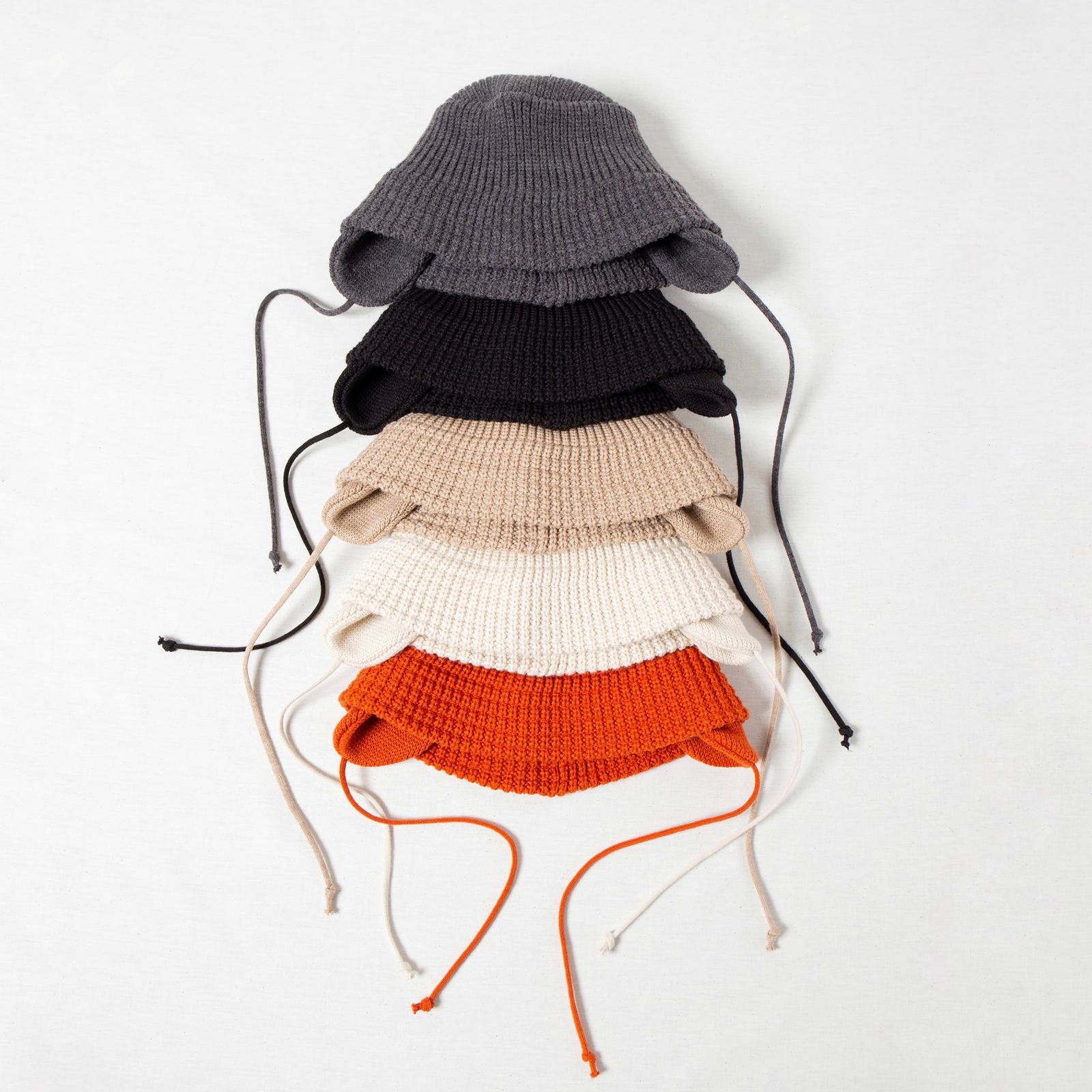【残り一点】Ear Knit Bucket Hat