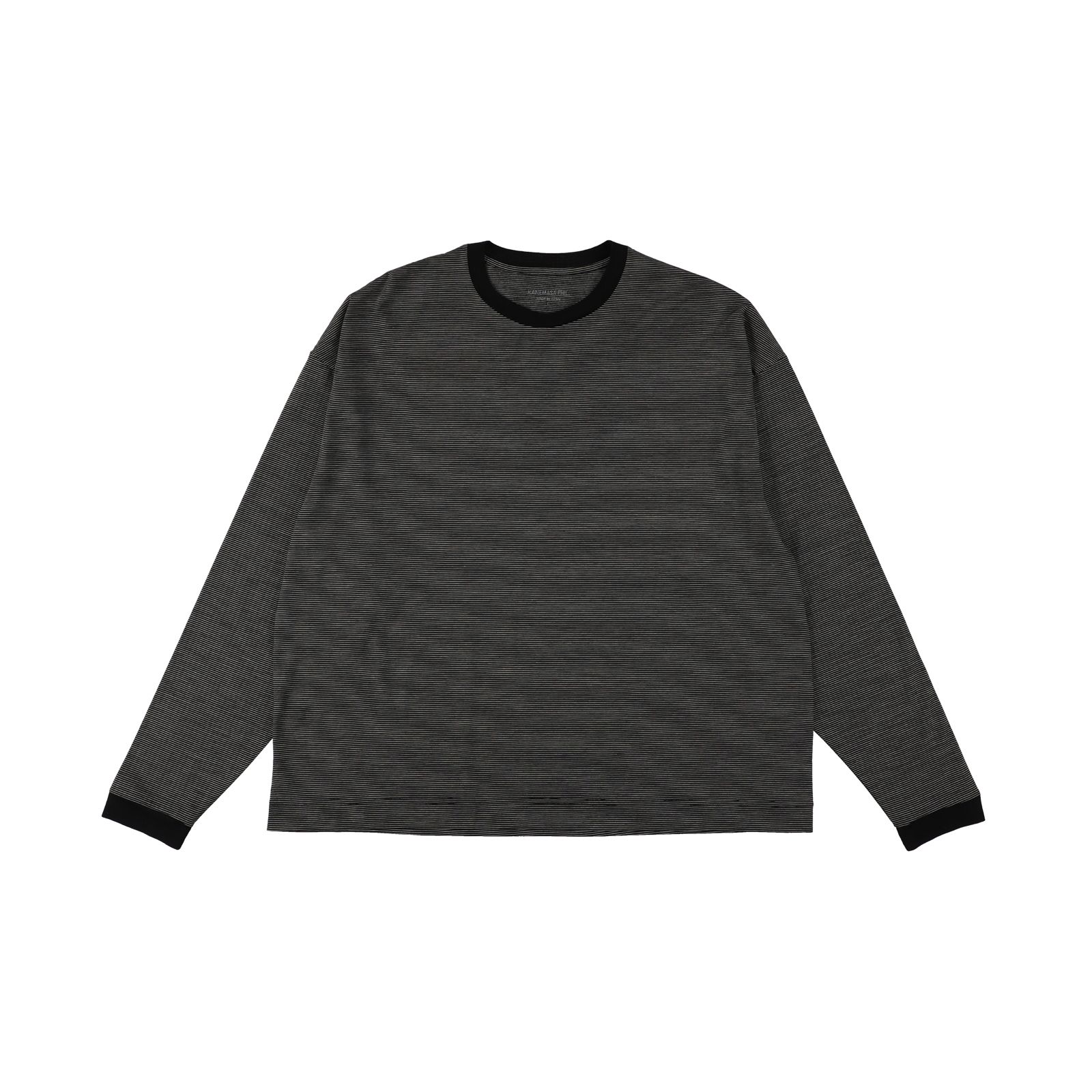 【残り一点】36G Wool Stripe L/S Tee