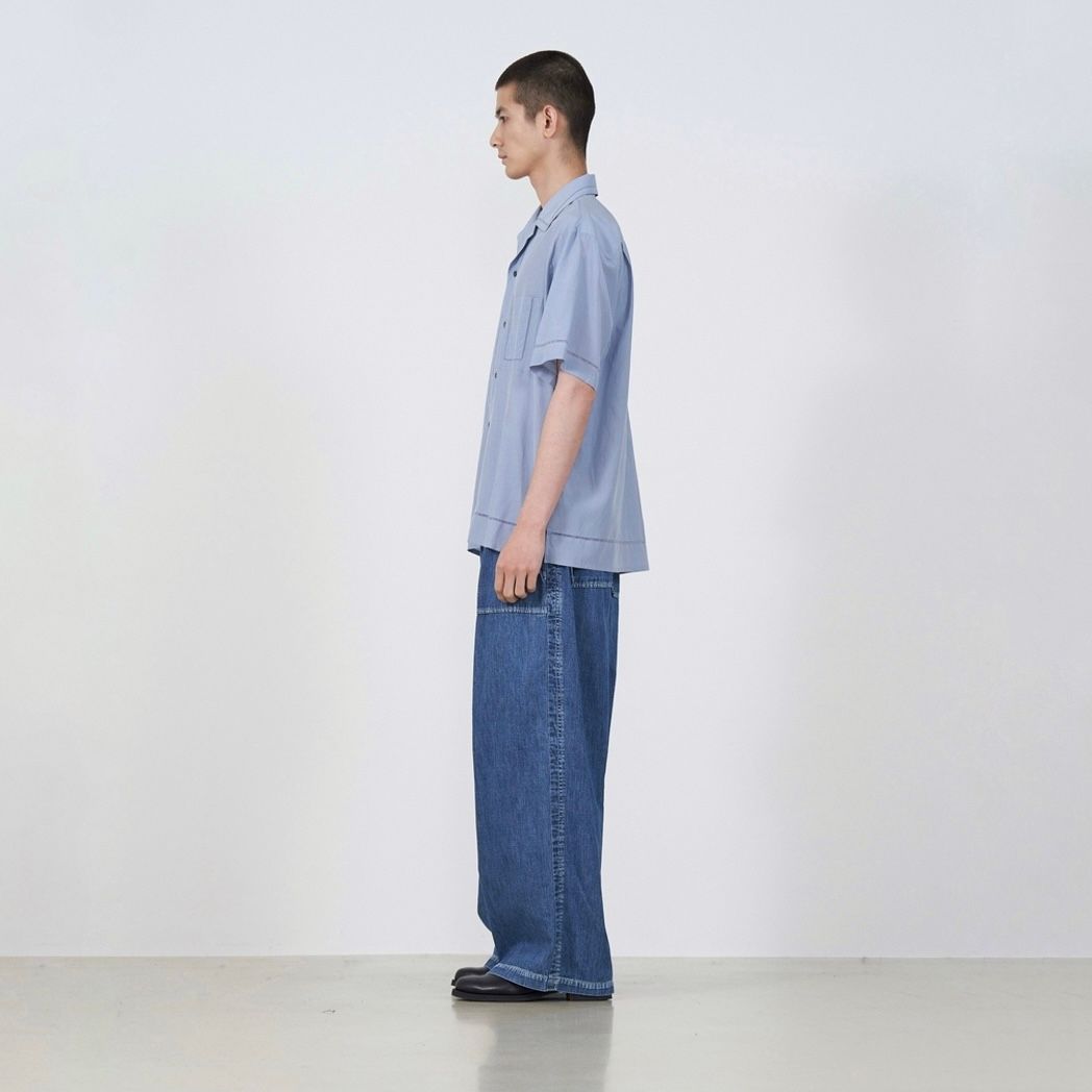 YOKE - 【残り一点】Embroidery Open Collar Shirt | ACRMTSM YOKE - 【残り一点】Embroidery Open Collar Shirt | ACRMTSM
