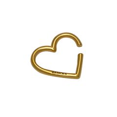 【残り一点】Silver Heart Ear Cuff(GOLD)