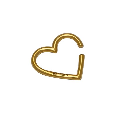 【残り一点】Silver Heart Ear Cuff(GOLD)