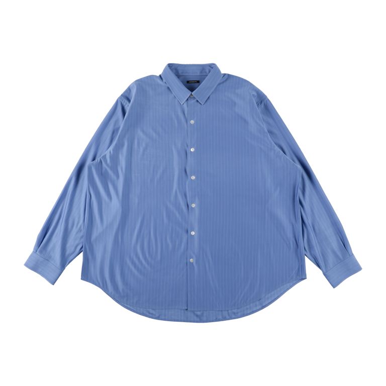 【残り一点】36G Silk Stripe Atmosphere LS Shirt