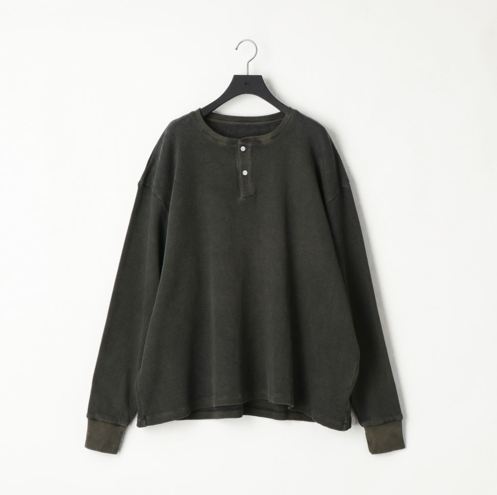 【残り一点】18G Garment Dye Waffle