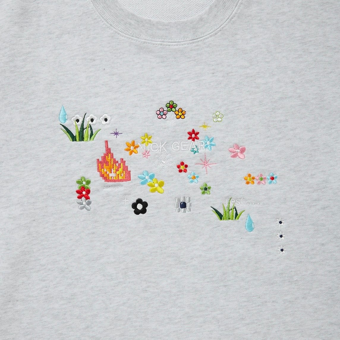 【残り一点】Sample Embroidery Sweat