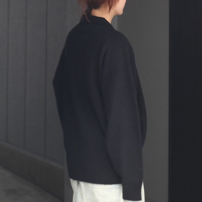 【残り一点】Shaggy Polo Knit
