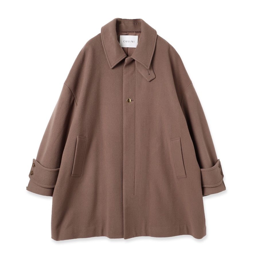 CULLNI - 【残り一点】Compressed Melton Coat | ACRMTSM ONLINE STORE