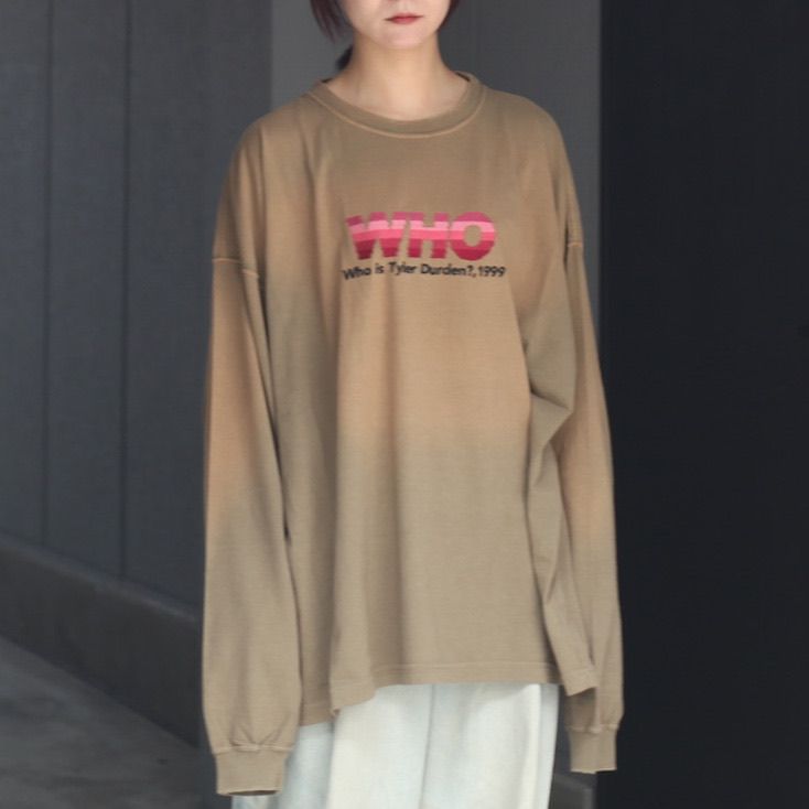 【残りわずか】Who Vintage Theme Tee