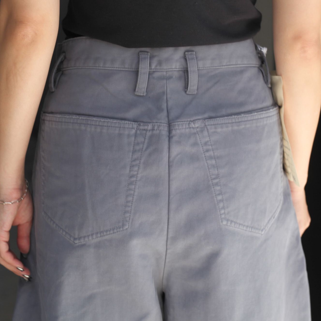 【残り一点】Damaged Hi Baggy