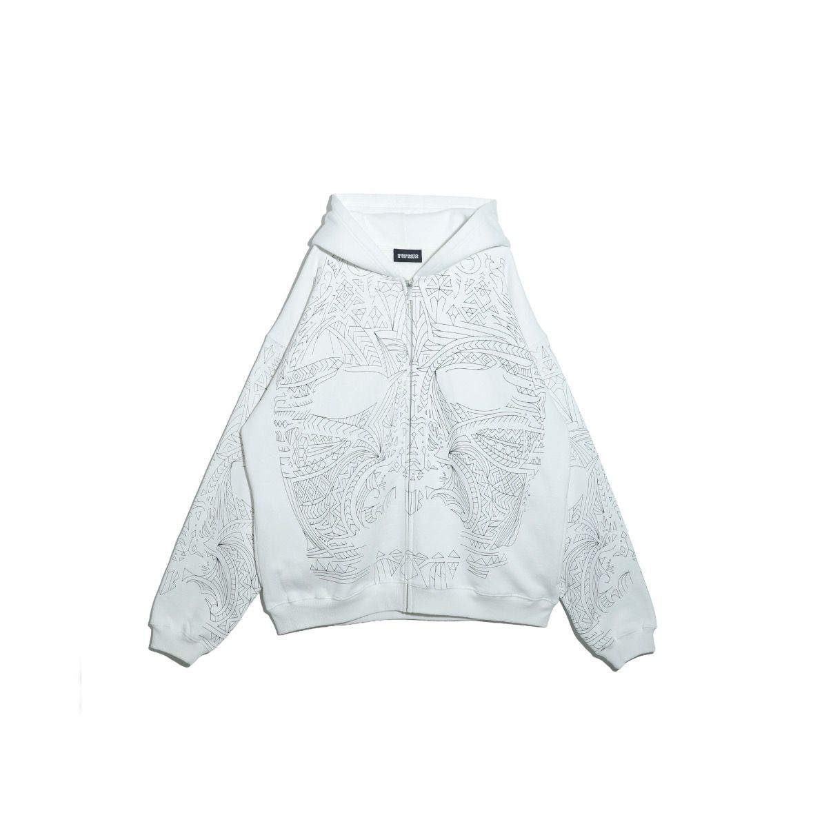 【残り一点】Face Zip Sweat Hoodie