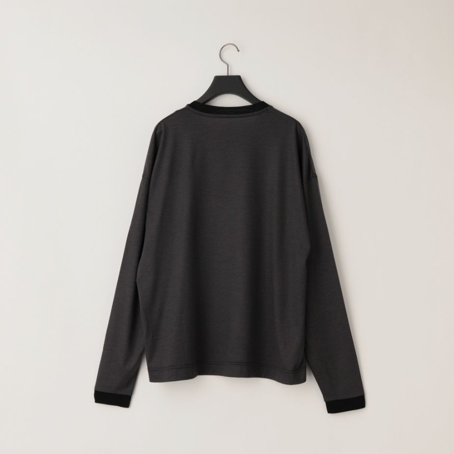 【残り一点】32G Wool Stripe LS Tee