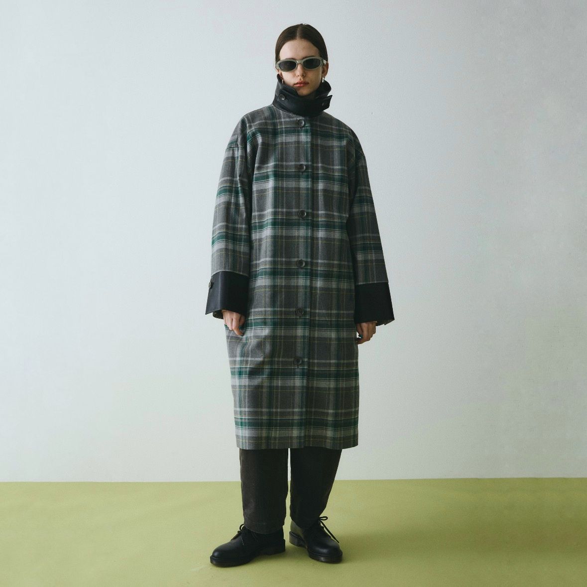 【残り一点】Bi Color Long Coat