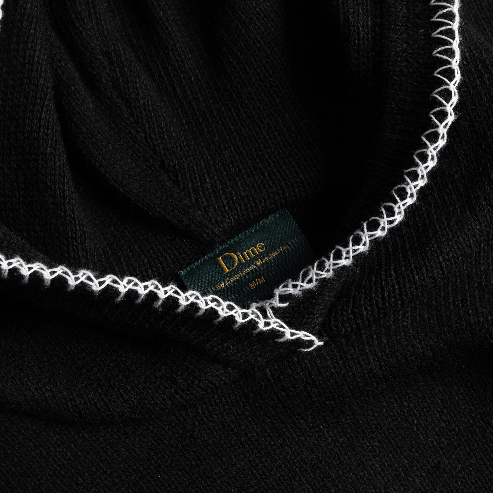 Dime★Hardcore Wool Hoodie ブラック パーカー メンズ Dime - 【残り一点】Hardcore Wool Hoodie | ACRMTSM ONLINE STORE