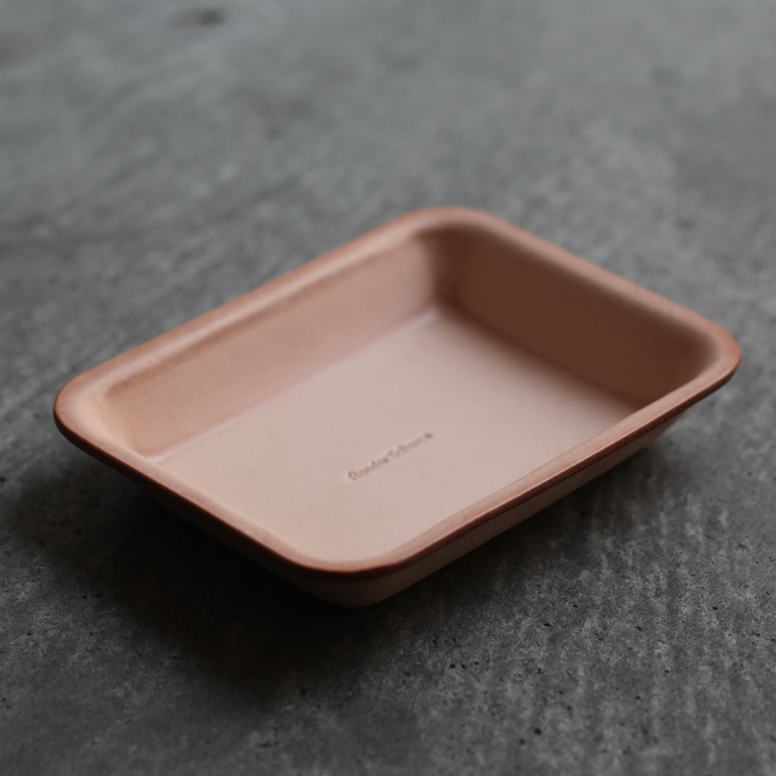 Hender Scheme - 【残りわずか】Leather Tray_S(NATURAL) | ACRMTSM