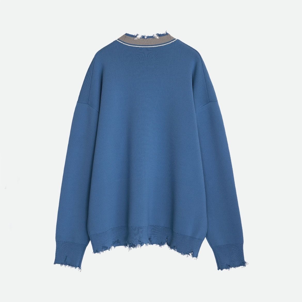 美品】 NOUNLESS / ナウンレス | 2024SS Grunge Tilden Knit