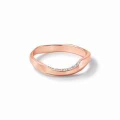 【お取り寄せ注文可能】Chip Ring M W /Dia(K18 PINK GOLD)