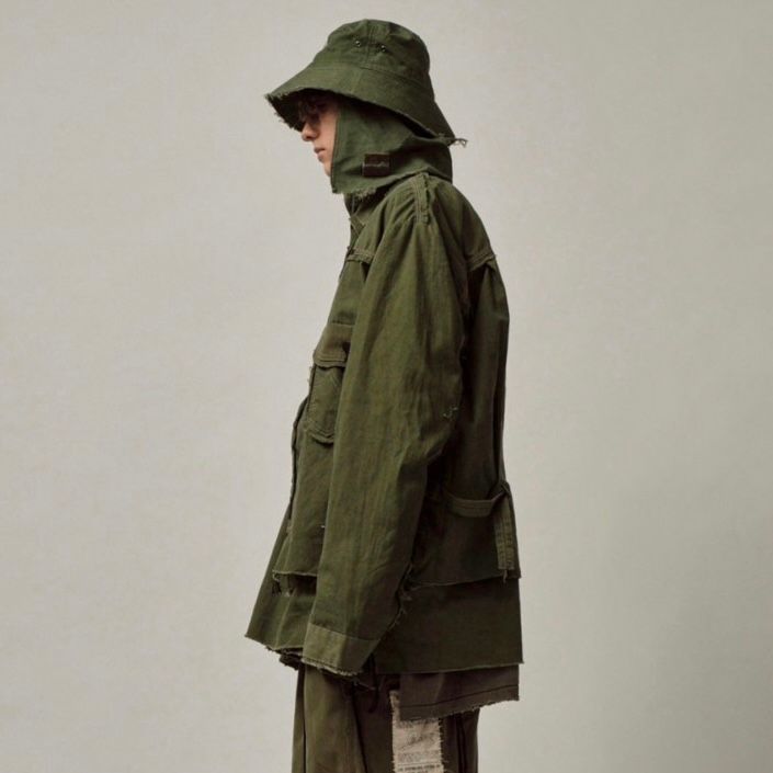 【残り一点】Slash Seam 11MS(VINTAGE US ARMY SLEEPING BAG CASE)