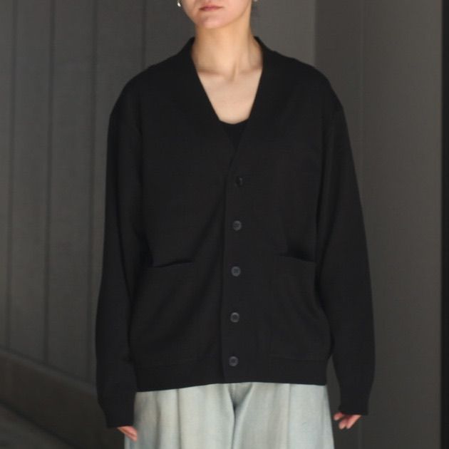 ATON - 【残り一点】Fresca Knit Oversized Cardigan | ACRMTSM ONLINE