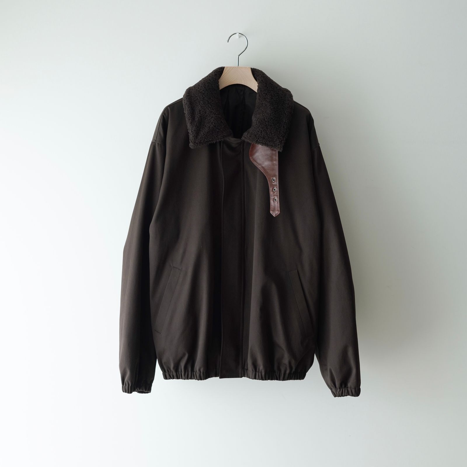 【残りわずか】Mouton Collar Padded Jacket