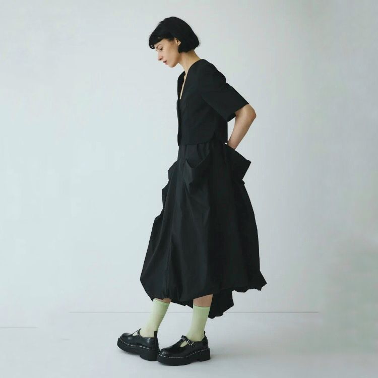 【残り一点】CLO Round Hem Half Sleeve Jacket