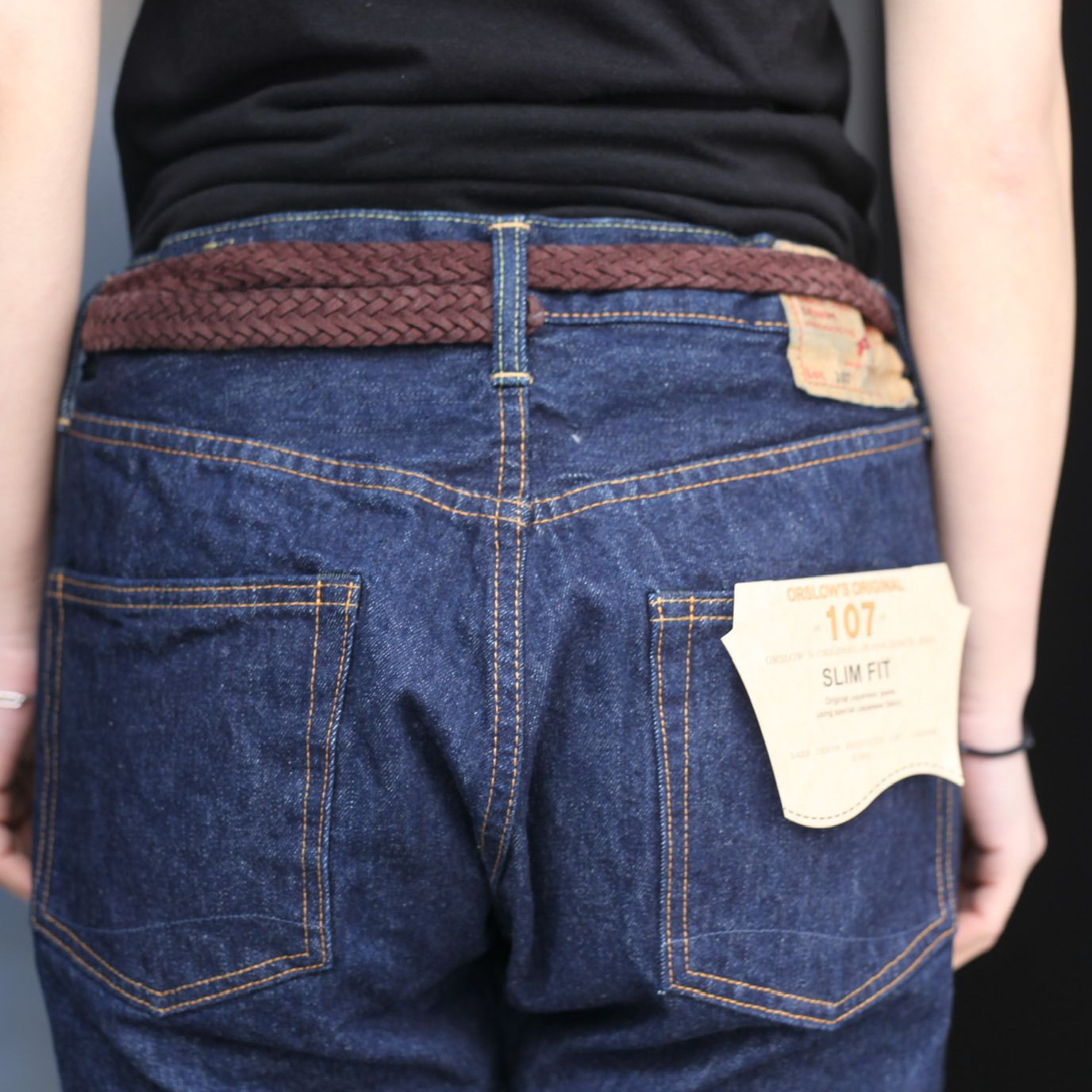 orSlow - 【残りわずか】107 Ivy Fit Selvedge Denim(ONE WASH