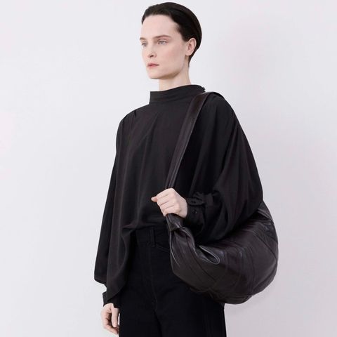 【残り一点】Large Croissant Bag(NAPPA LEATHER)