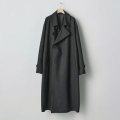 【残りわずか】Wool Flannel Oversized Double Breasted Coat
