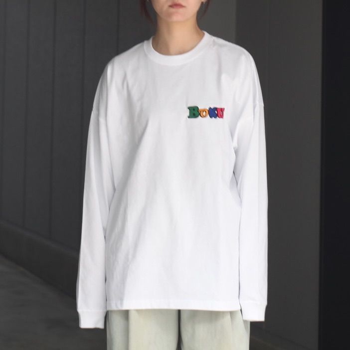 【残り一点】Boku Logo ビッグシルエットロンTee
