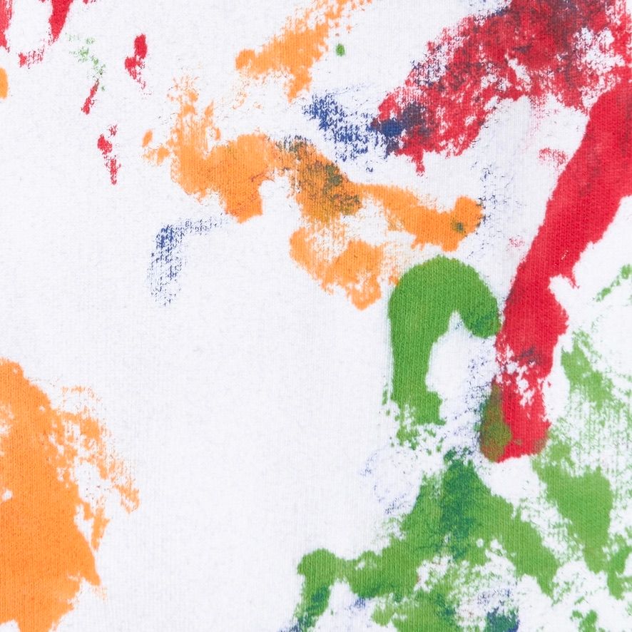 【残り一点】Ordinary Short Giant Hoodie With Hand Painting