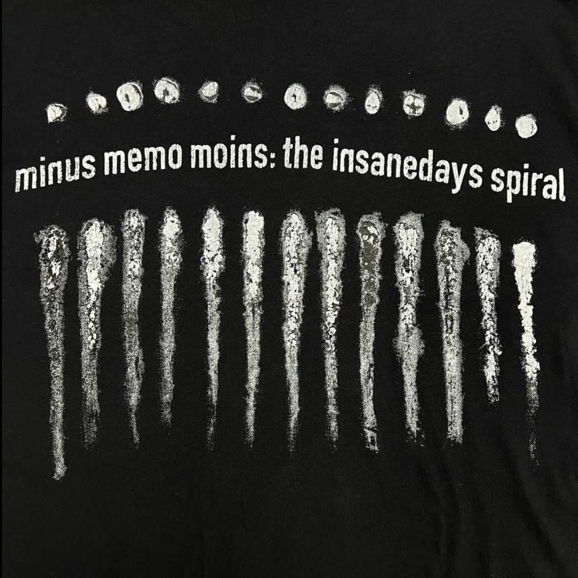 【残り一点】Bootleg Tee(SHINE MONOCHROME)