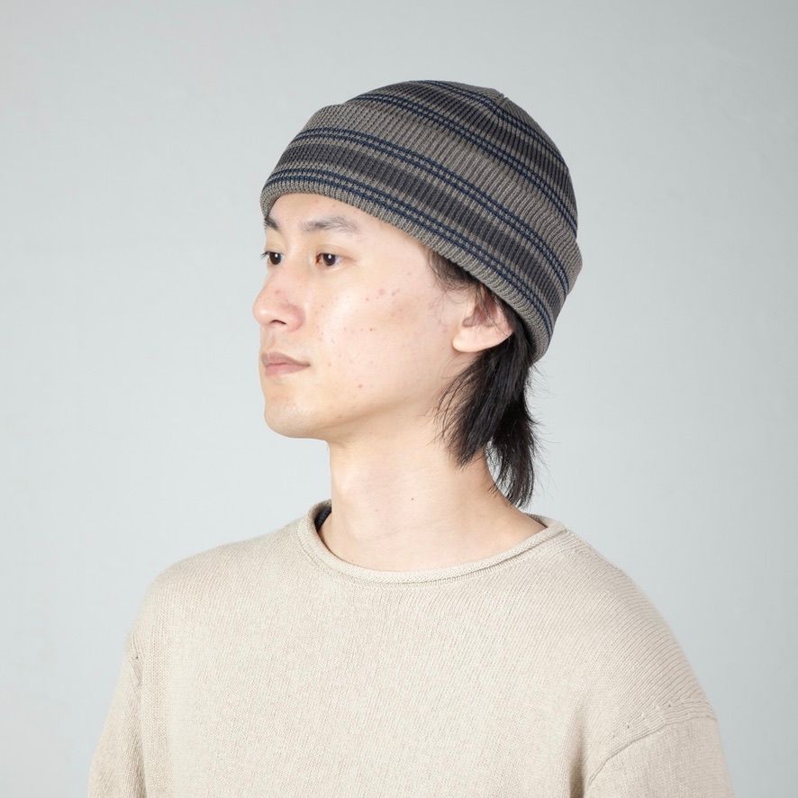 【残り一点】RV Border Short Beanie