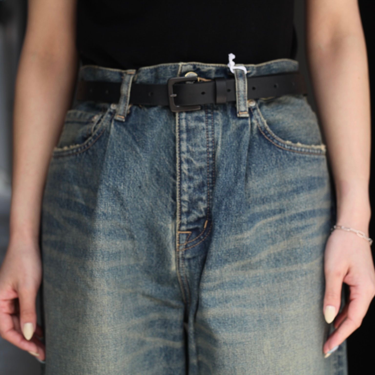 【残りわずか】Wide Vintage Denim Pants