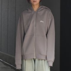 【残り一点】Cursive Small Logo Zip Hoodie