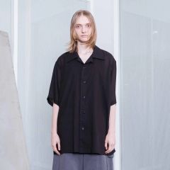 【残り一点】シアーコットンオープンカラーS/Sシャツ