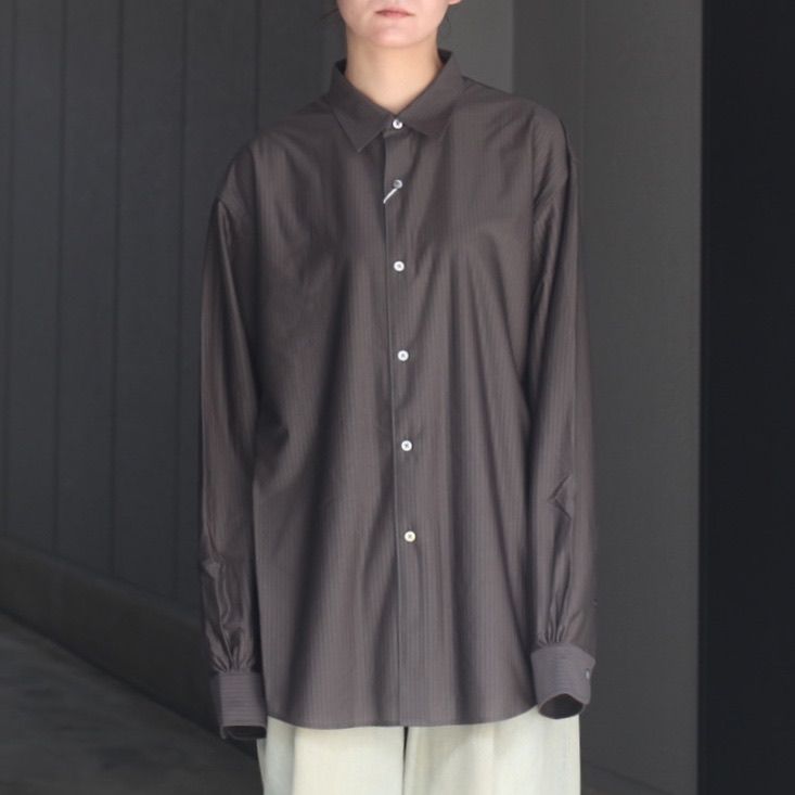 【残り一点】46G Stripe Modest Shirt