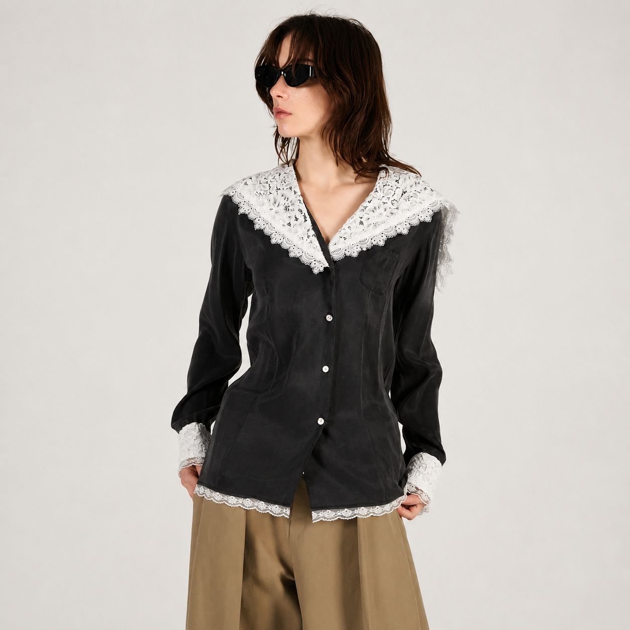 【残り一点】Lace Shirt