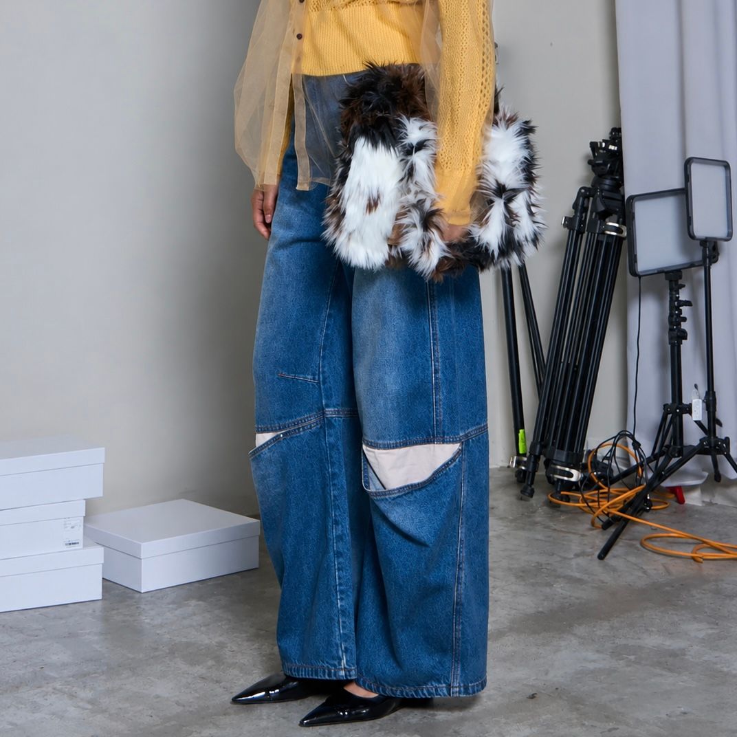 【残り一点】Cover Leg Denim Pants