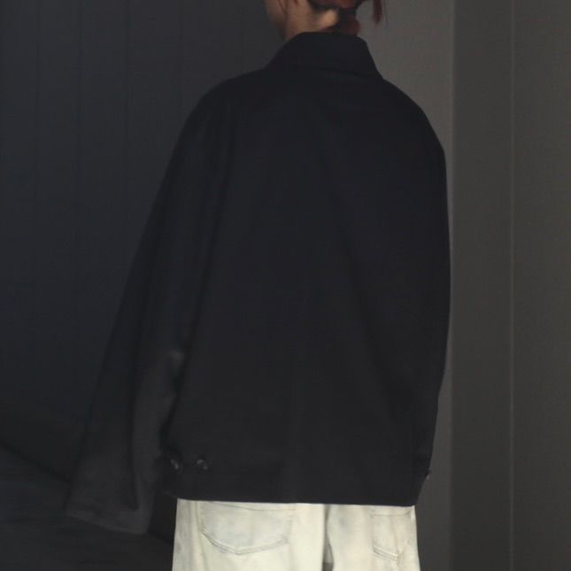 【残りわずか】W/CA Beaver Zip Short Jacket