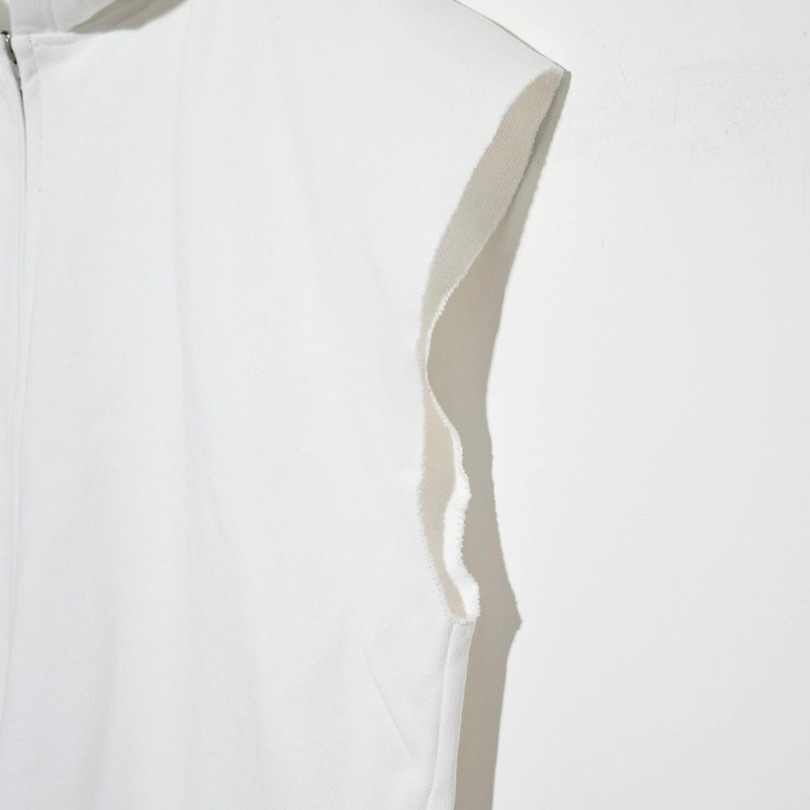 【残り一点】Cut Off Wide Zip N/S Sweat Hoodie