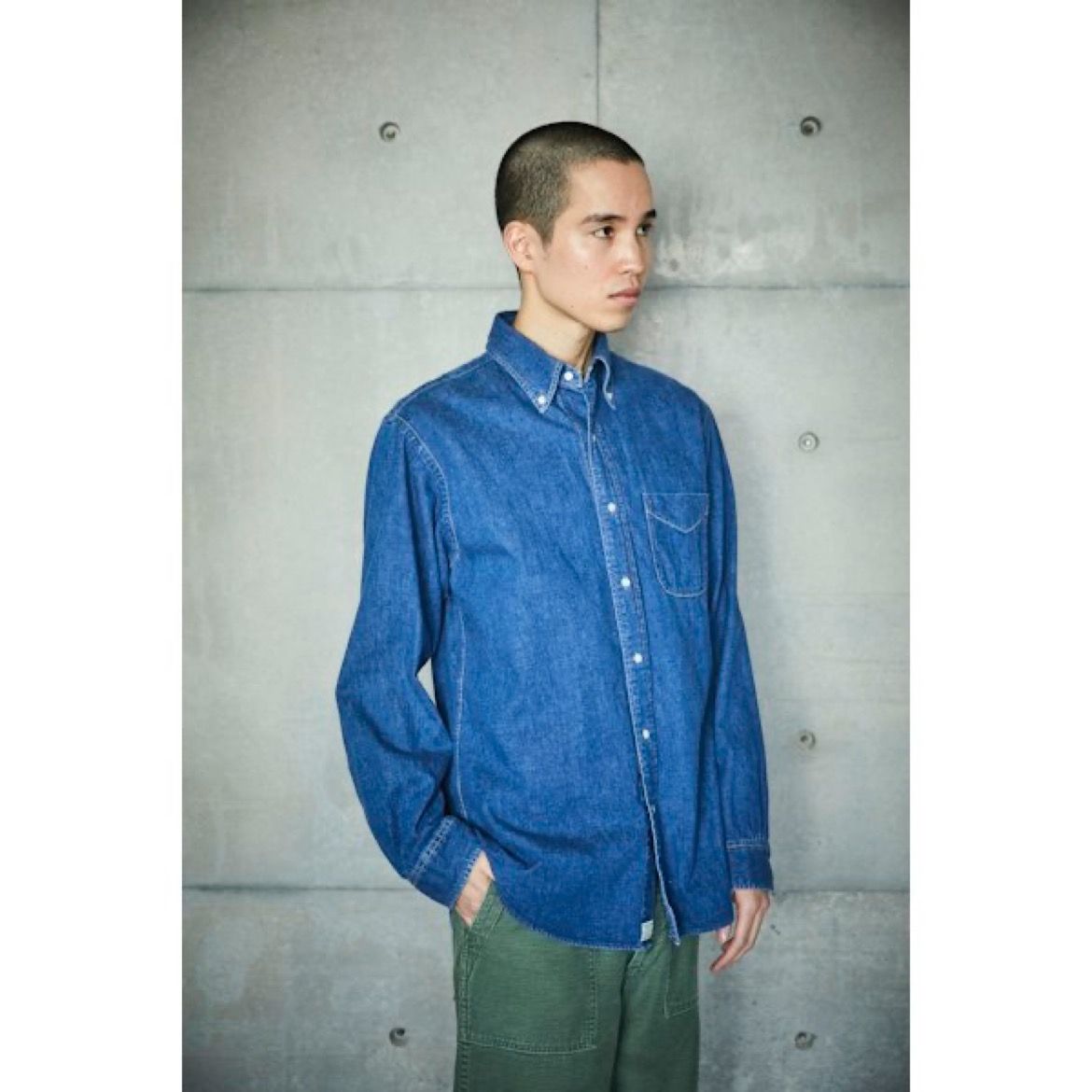 2点おまとめ専用　orSlow オアスロウ リネン混 デニム　45R Tシャツ V63fVhQwZEFU.jpg?width=768