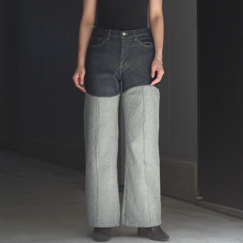 【残り一点】Wave Panelled Pants